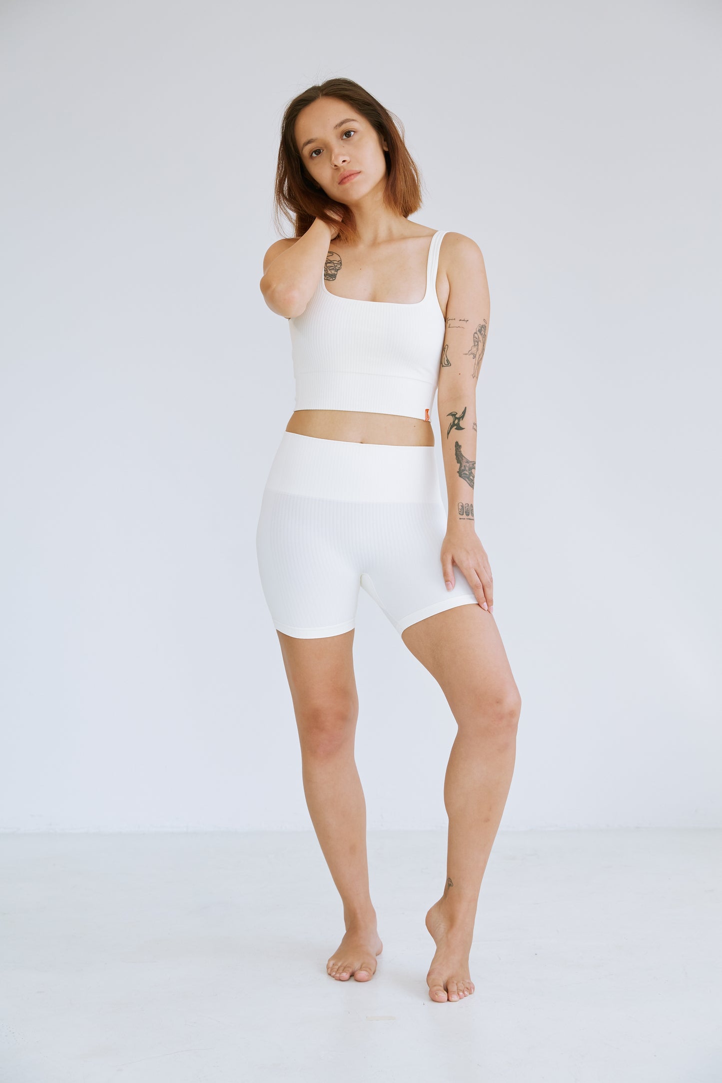 High-rise 4" Bike Shorts