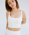Square Neck Longline Bra